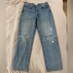 Denim Forum Loose High Waist Jeans